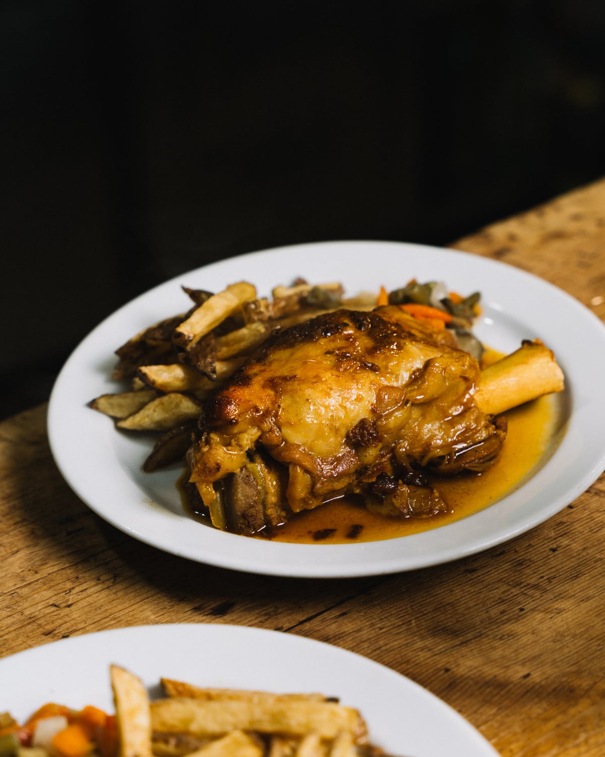 Pollo guisado con patatas en Casa Ibarra